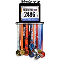yummyfood Medallero Colgador de Carreras Medal Holder Display Hanger Rack Running Medal Hanger para Gimnastas
